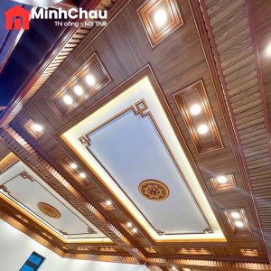 Hoàn thiện trần nhựa Nano Hưng Yên