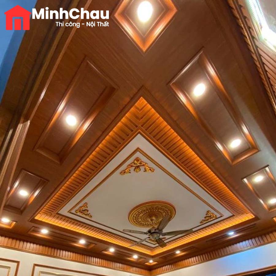 Hoàn thiện trần nhựa nano Hòa Bình