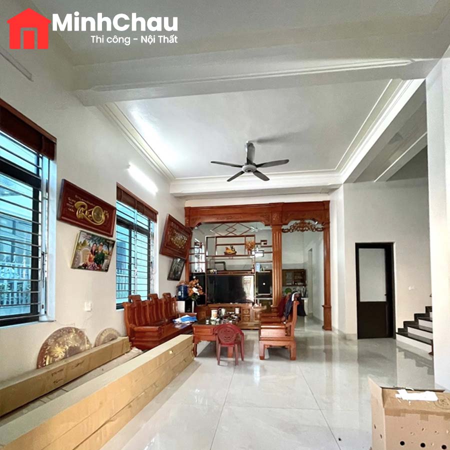 Khảo sát nhà cấp 4 chuẩn bị thi công trần nhựa nano