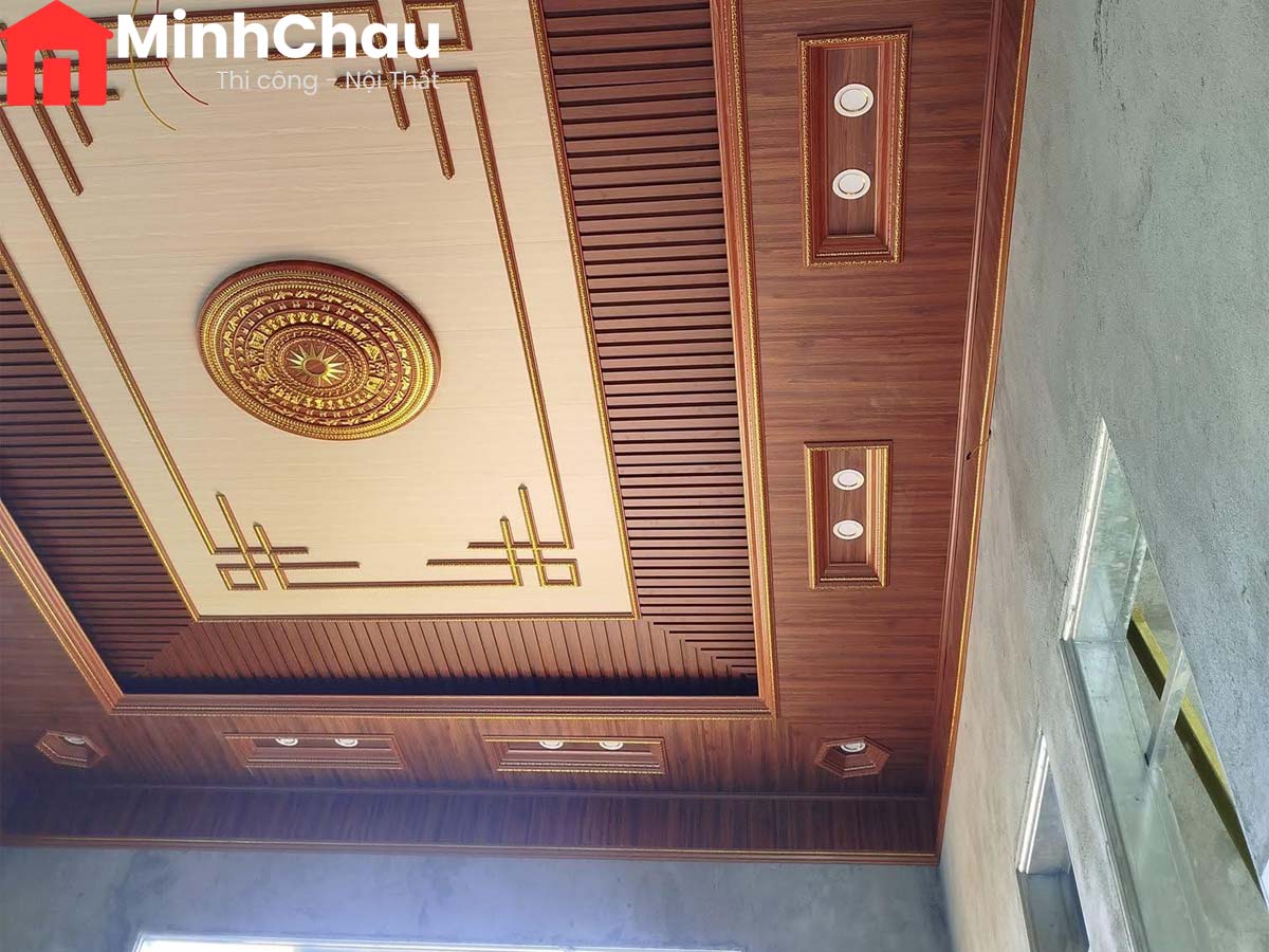 thi công trần nhựa nano miền bắc cho nhà ở